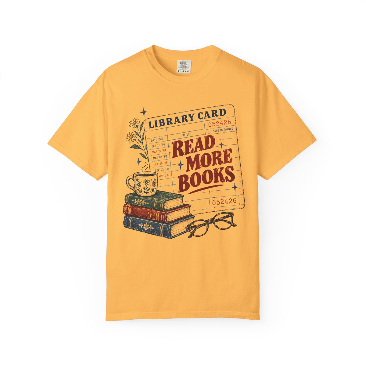 Read More Books Library Card Shirt