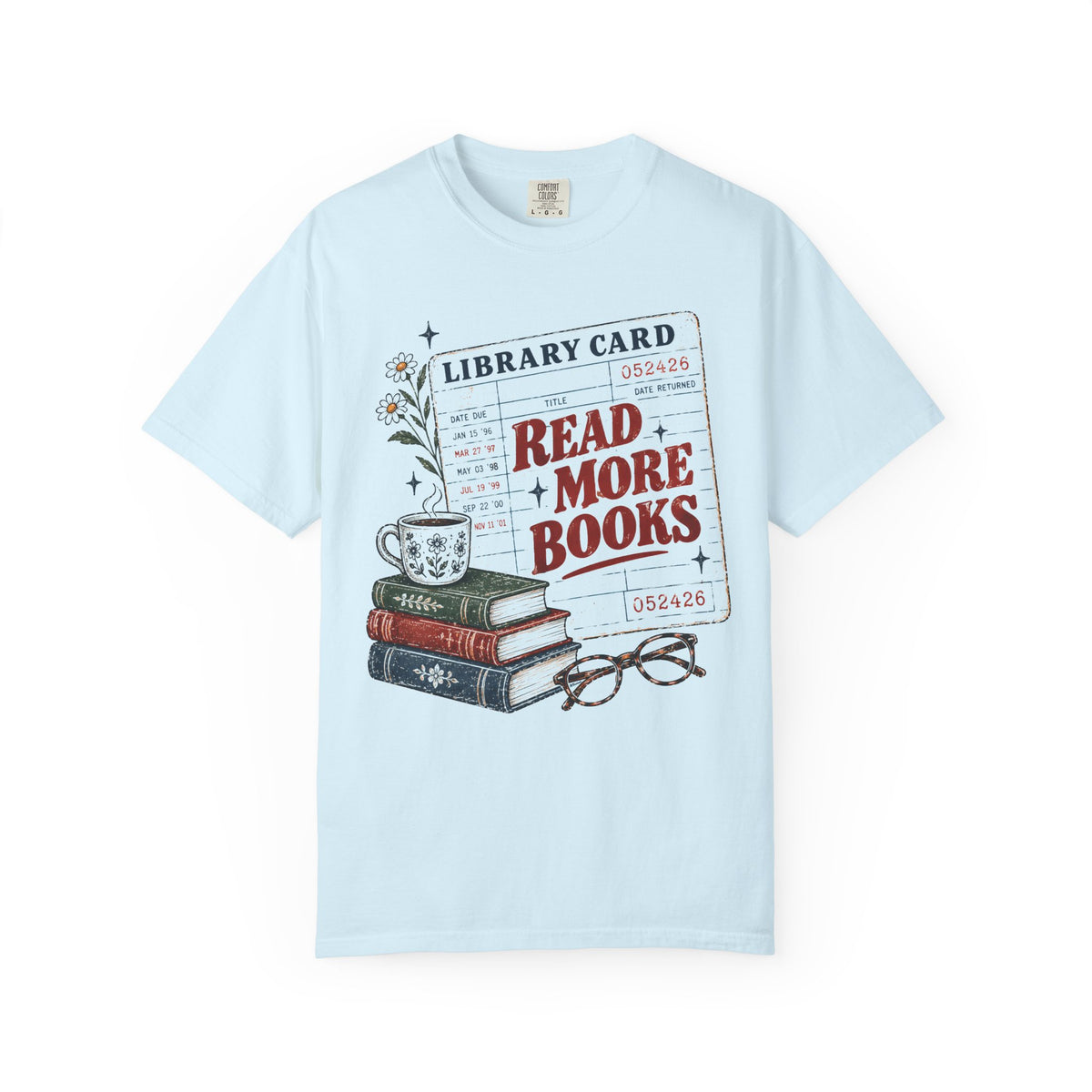 Read More Books Library Card Shirt