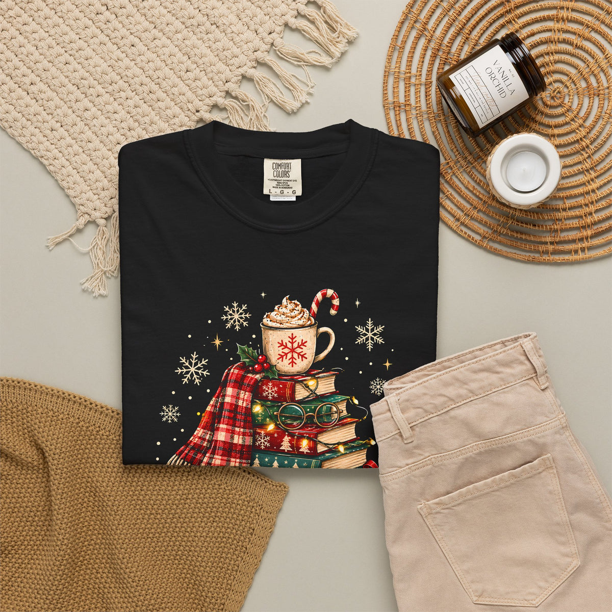 ACOTAR All Booked for Christmas T-Shirt