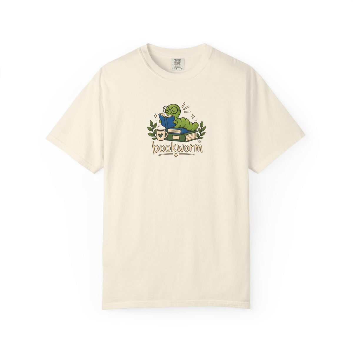 Bookworm Printed Graphic Tee