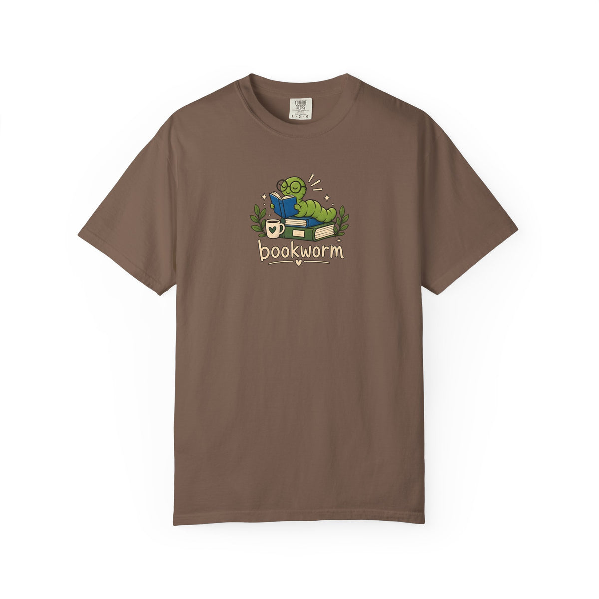 Bookworm Printed Graphic Tee