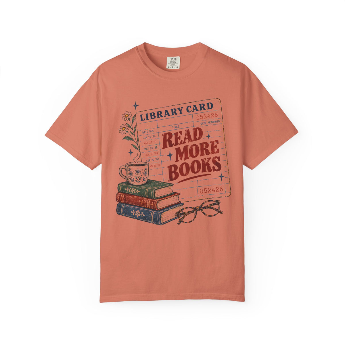 Read More Books Library Card Shirt