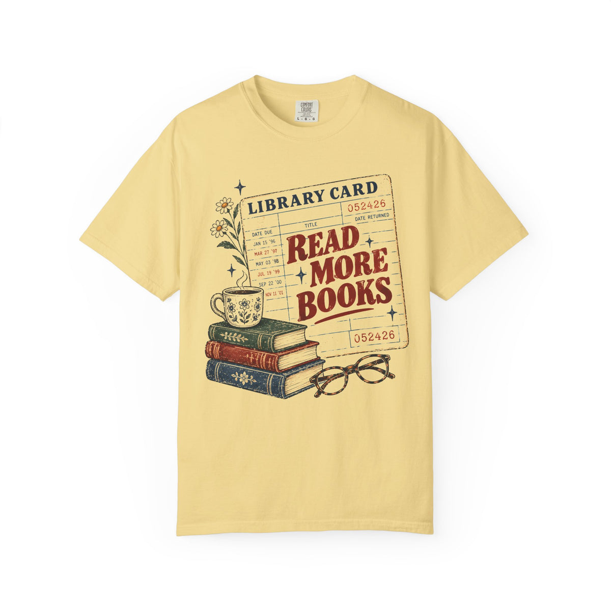 Read More Books Library Card Shirt