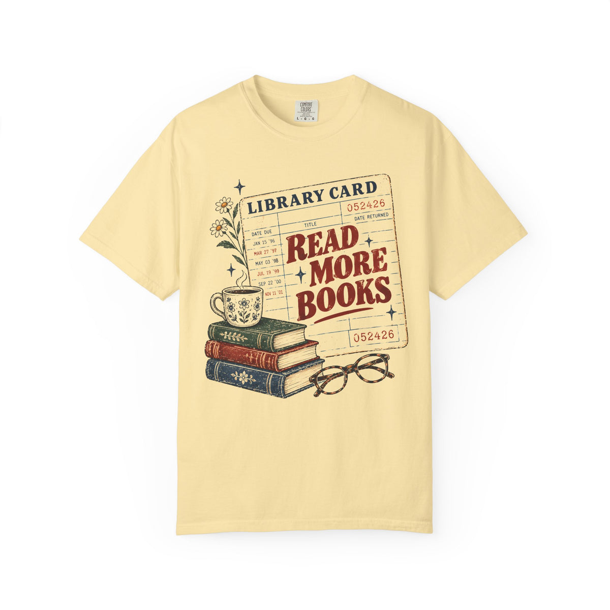 Read More Books Library Card Shirt