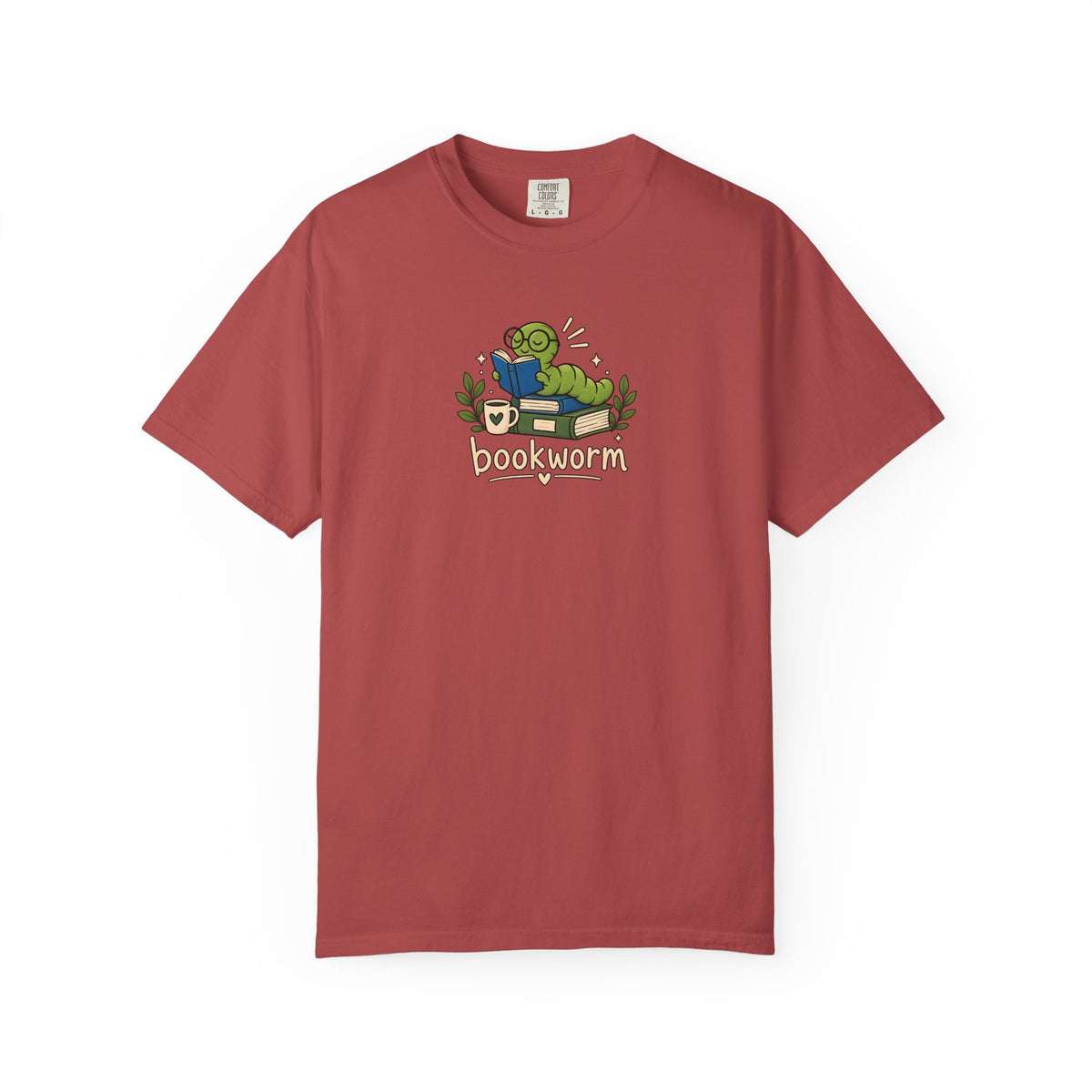 Bookworm Printed Graphic Tee