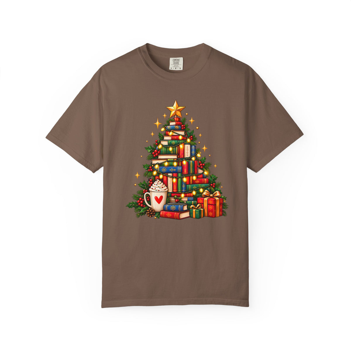 Christmas Book Tree Shirt
