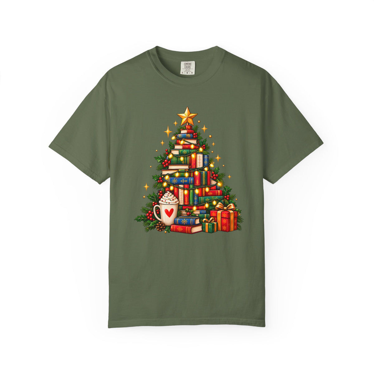 Christmas Book Tree Shirt