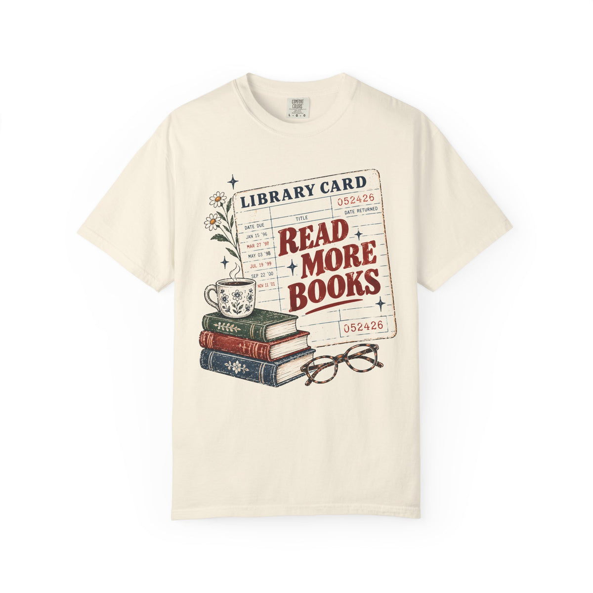Read More Books Library Card Shirt