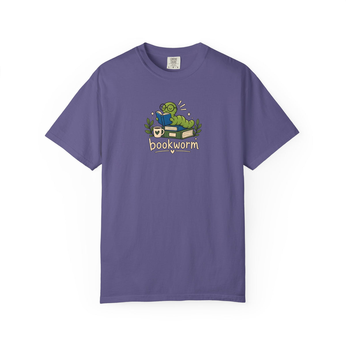 Bookworm Printed Graphic Tee